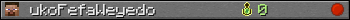 ukoFefaWeyedo userbar 350x20