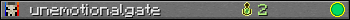 unemotionalgate userbar 350x20