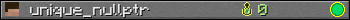 unique_nullptr userbar 350x20