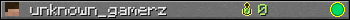 unknown_gamerz userbar 350x20