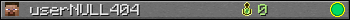 Юзербар 350x20 для userNULL404