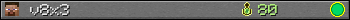 v8x3 userbar 350x20