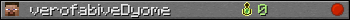 verofabiveDyome userbar 350x20