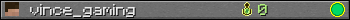 vince_gaming userbar 350x20