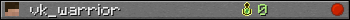 vk_warrior userbar 350x20