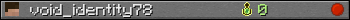 void_identity78 userbar 350x20