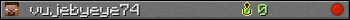 vujebyeye74 userbar 350x20