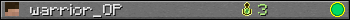 warrior_OP userbar 350x20