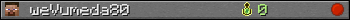 weVumeda80 userbar 350x20