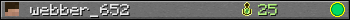 webber_652 userbar 350x20