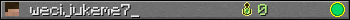wecijukeme7_ userbar 350x20