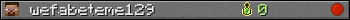 wefabeteme129 userbar 350x20