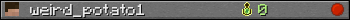 weird_potato1 userbar 350x20