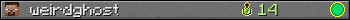 weirdghost userbar 350x20