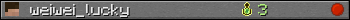 weiwei_lucky userbar 350x20