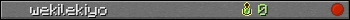 wekilekiyo userbar 350x20