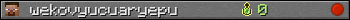 wekovyucuaryepu userbar 350x20