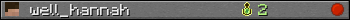 well_hannah userbar 350x20