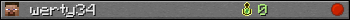werty34 userbar 350x20