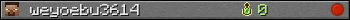 weyoebu3614 userbar 350x20