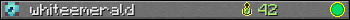 whiteemerald userbar 350x20