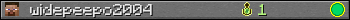 widepeepo2004 userbar 350x20