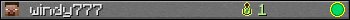 windy777 userbar 350x20