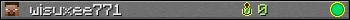 wisuxee771 userbar 350x20