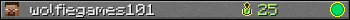 wolfiegames101 userbar 350x20