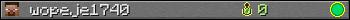 wopeje1740 userbar 350x20