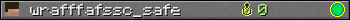 wrafffafssc_safe userbar 350x20