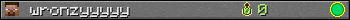 wronzyyyyy userbar 350x20