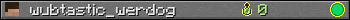 wubtastic_werdog userbar 350x20