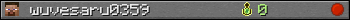 wuvesaru0359 userbar 350x20