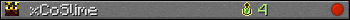 xCoSlime userbar 350x20