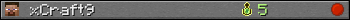 xCraft9 userbar 350x20