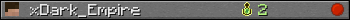 xDark_Empire userbar 350x20