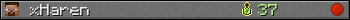 xHaren userbar 350x20
