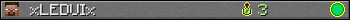 xLEDUIx userbar 350x20