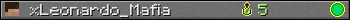 xLeonardo_Mafia userbar 350x20