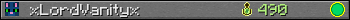 xLordVanityx userbar 350x20