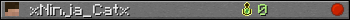 xNinja_Catx userbar 350x20
