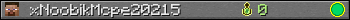 Юзербар 350x20 для xNoobikMcpe20215
