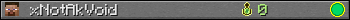 xNotAkVoid userbar 350x20