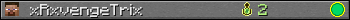 xRxvengeTrix userbar 350x20