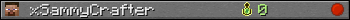 xSammyCrafter userbar 350x20