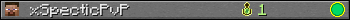 xSpecticPvP userbar 350x20