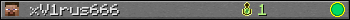 xV1rus666 userbar 350x20