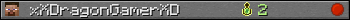 xXDragonGamerXD userbar 350x20