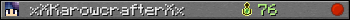 xXKarowcrafterXx userbar 350x20